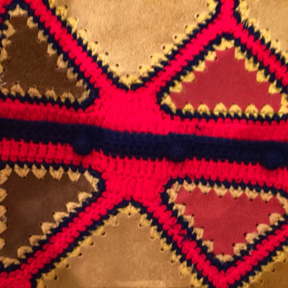 Vintage Patchwork Sweater Vest - Picture 3 of 6